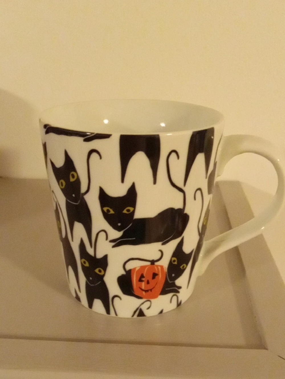Crate & Barrel Halloween Mug NWOTS